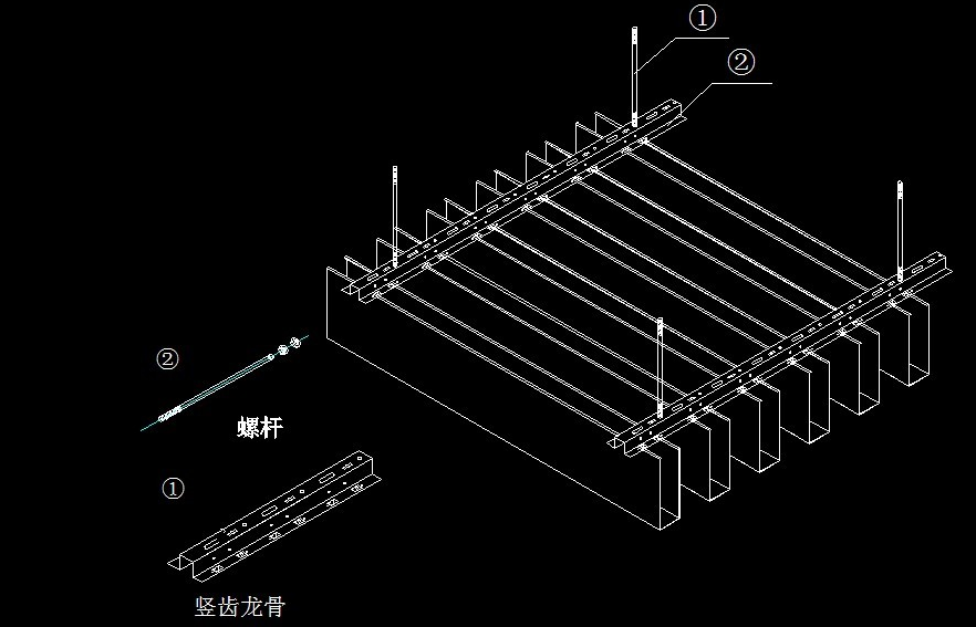 雙曲面蜂窩鋁板的加工與安裝